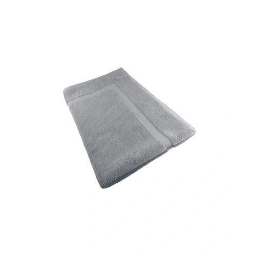 softouch ultra light quick dry premium cotton bath mat 900gsm silver