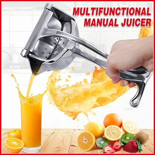 Aluminium Alloy Manual Juicer Fruit Squeezer for Lemon Orange Household Use