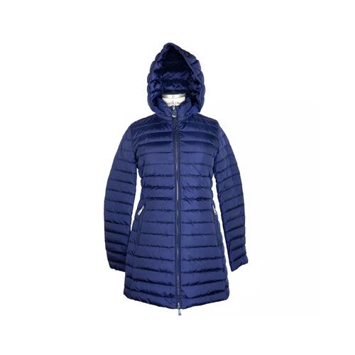 Add Womans Puffer Jacket with Real Down Padding and Removable Hood 42 IT Women
