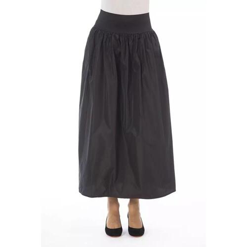 Alpha Studio Women's Brown Polyester Skirt - W42 US