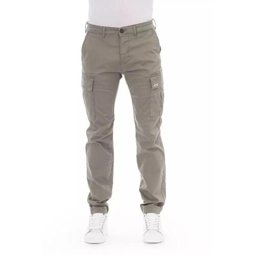 Baldinini Trend Men's Beige Cotton Jeans & Pant - W32 US