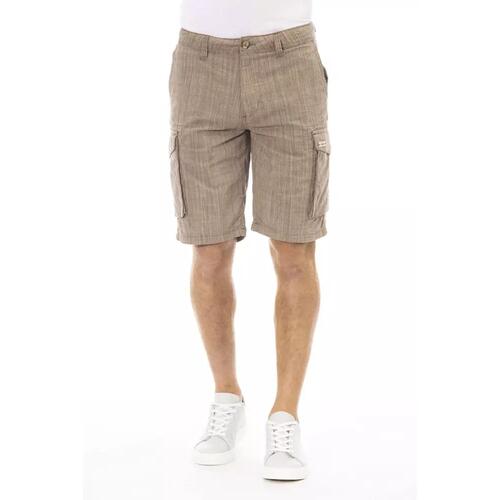 Cargo Shorts with Front Zipper and Button Closure Multiple Pockets W32 US Men