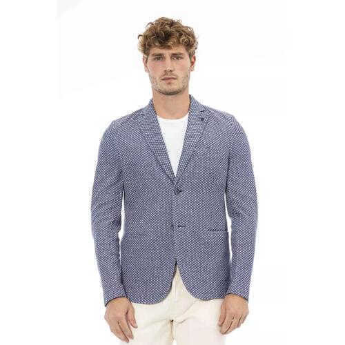 Classic Button Closure Jacket with Front Pockets 48 IT Men