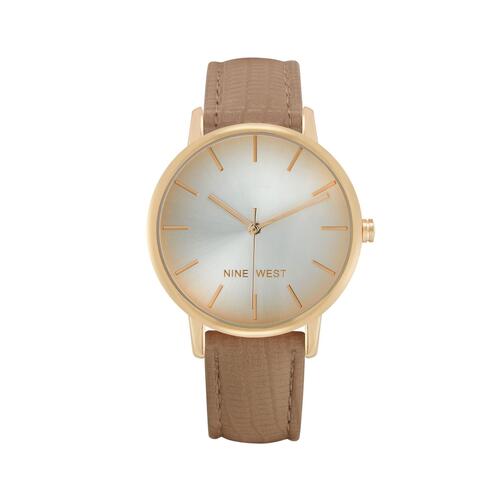 Gold Fashion Analog Quartz Watch with Pin Buckle Closure One Size Women