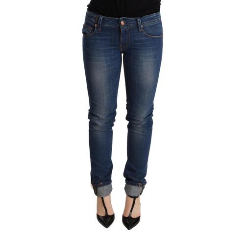 ACHT Push-Up Jeans - Slim Fit Blue Washed W26 US Women