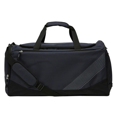 Large Foldable Sports Gym Duffle Bag Waterproof Travel Duffel Bag - Navy