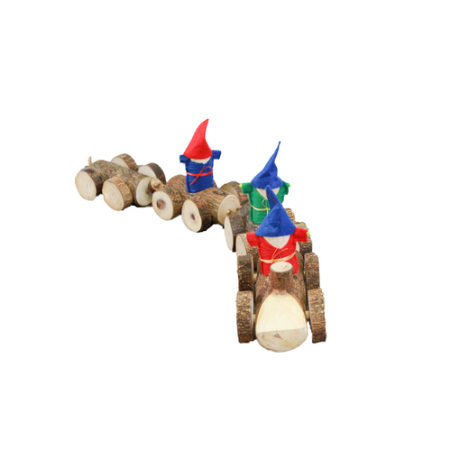Gnome log train
