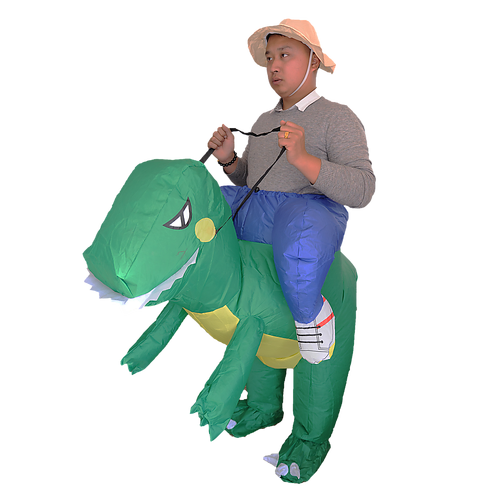 DINO Fancy Dress Inflatable Suit -Fan Operated Costume