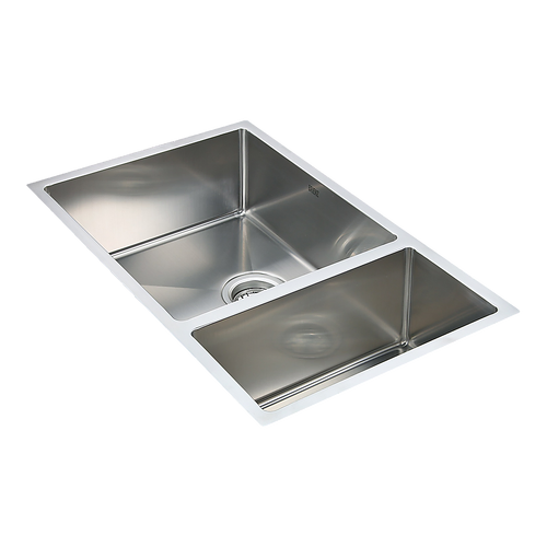 715x440mm Handmade Stainless Steel Undermount / Topmount Kitchen Sink with Waste