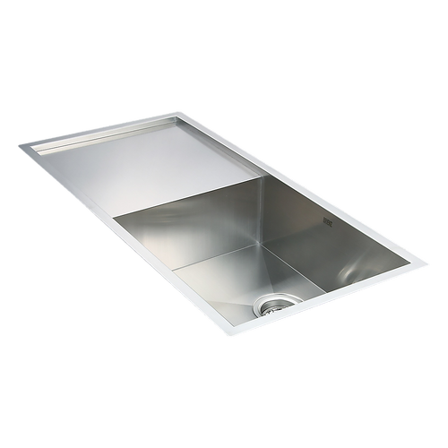 960x450mm Handmade Stainless Steel Undermount / Topmount Kitchen Sink with Waste