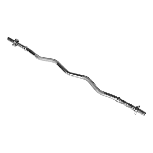 Curl Bar Barbell Heavy Duty EZ with Spinlock Collars