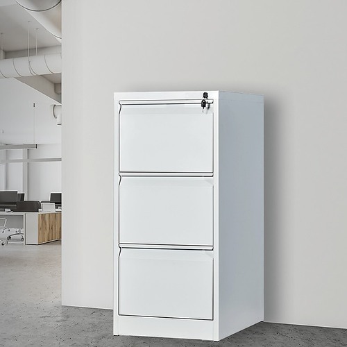 3-Drawer Shelf Office Gym Filing Storage Locker Cabinet