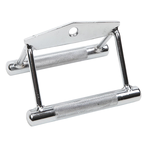 Close Grip Seated Row Handle Bar Triangle Cable Attachment