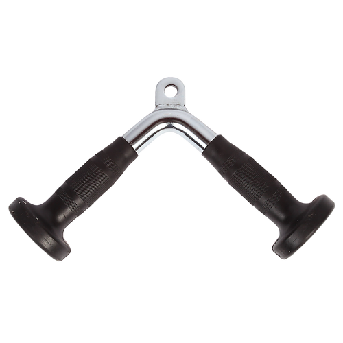 Randy & Travis Rubber-Coated Tricep Pushdown Bar Attachment