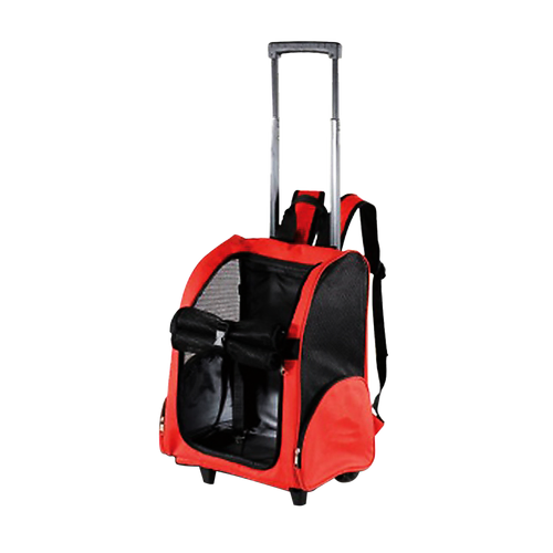 Dog Pet Safety Transport Carrier Backpack Trolley