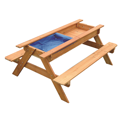 Sand & Water Wooden Picnic Table