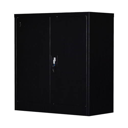 Two-Door Shelf Office Gym Filing Storage Locker Cabinet Safe