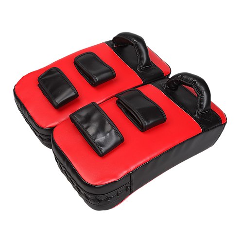 2 x Thai Boxing Punch Focus Pad Mitts Training Hit Strike Shield