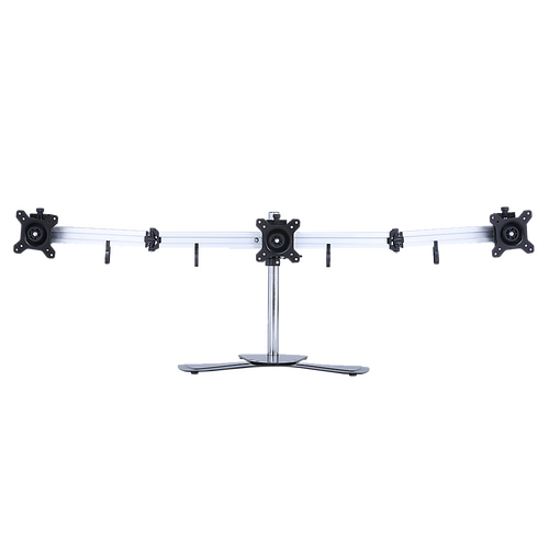 Triple Tilt LCD Monitor Mount Freestanding Desktop Stand