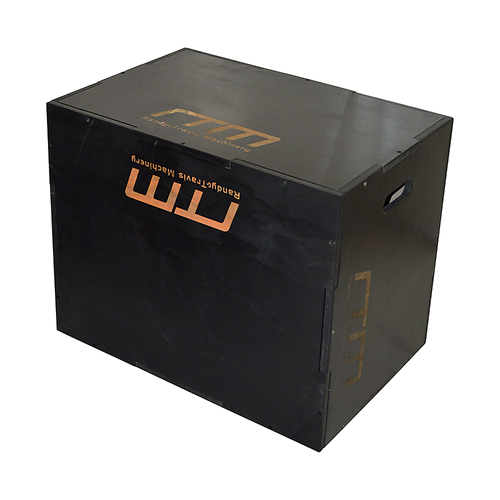 3 IN 1 Black Wood Plyo Games Plyometric Jump Box