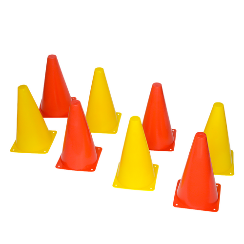 230mm Training Cones Set Witches Hat Football Soccer Rugby Traffic