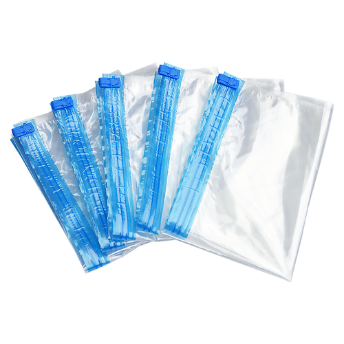 Travel Space Saver Saving Hand Roll Up Roller Seal No Vacuum Storage Bag x20