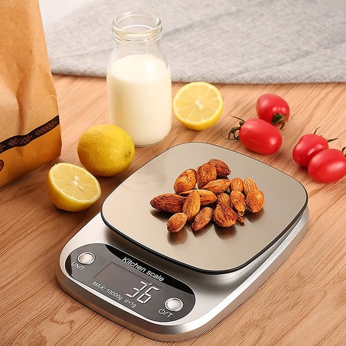 Kitchen Scale Digital Postal LCD Electronic Weight Scales Food Shop 10kg/1g