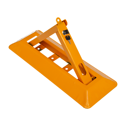 Fold Down Vehicle Security Car Parking Spot Lock Safety Bollard Barrier