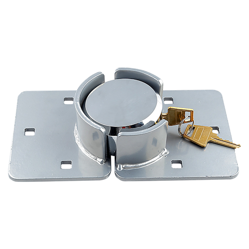 Van Door Lock With Brackets - Heavy Duty Security Vehicle Hasp Padlock