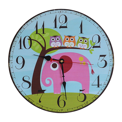 Large Kids Wall Clock
