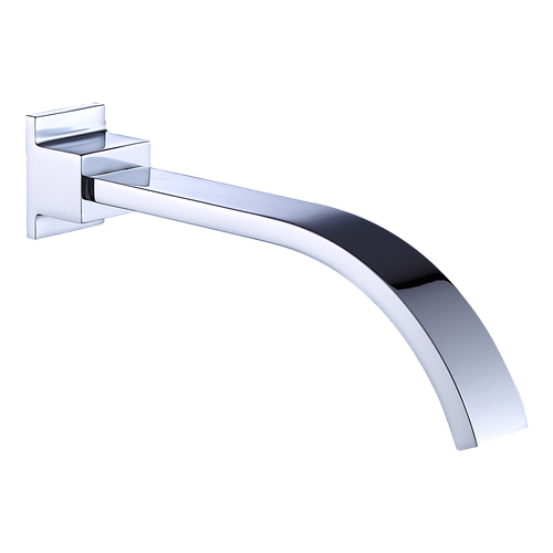 180mm Bath Spout Polished Chrome Finish
