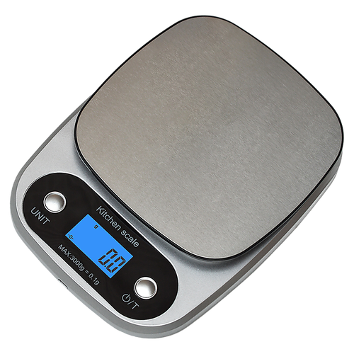0.1g High Precision Kitchen Scale Rechargable Food Scale Digital 3KG