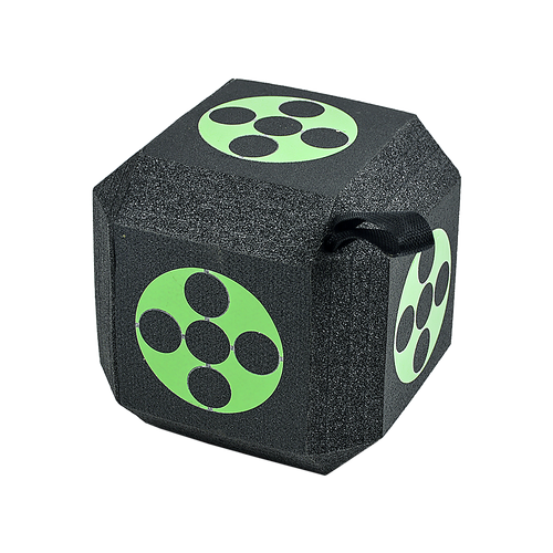 Archery 3D Dice Target Cube Reusable 18 Sides 23CM Self Healing XPE Foam Target