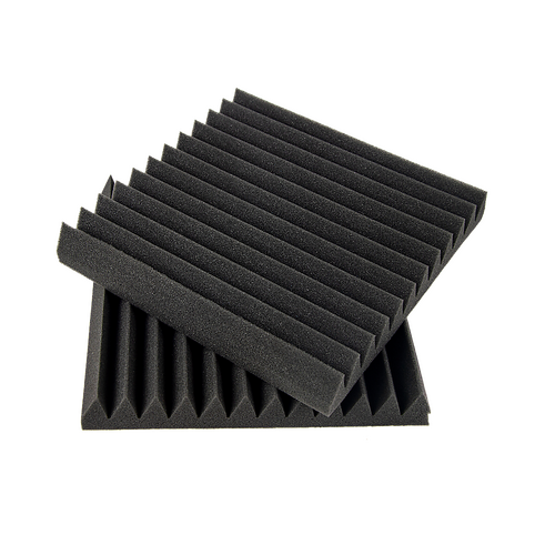 40pcs Studio Acoustic Foam Sound Absorbtion Proofing Panels Tiles Wedge 30X30CM