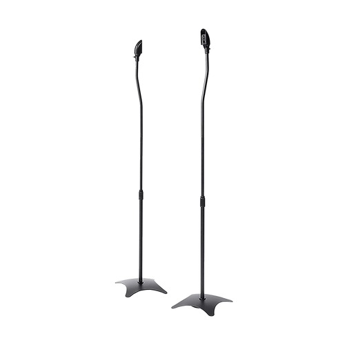 2pcs Speaker Stands Stand Rear Surround Sound Satellite Speakers Adjustable