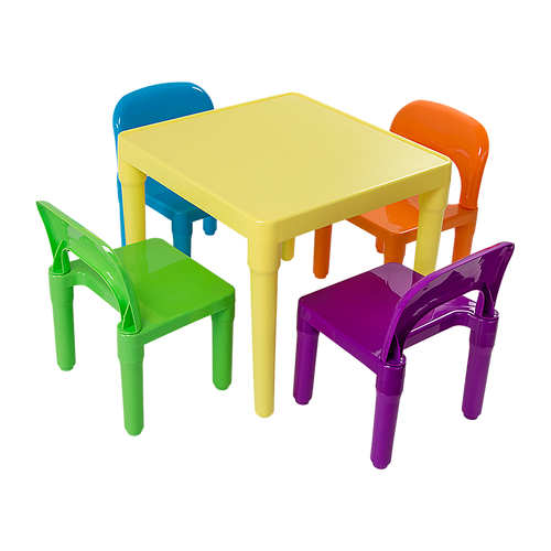 Kids Table and Chairs Play Set Toddler Child Toy Activity Furniture In-Outdoor
