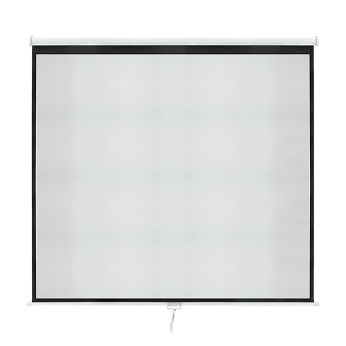 100 Inch 16:9 Manual Pull Down Outdoor Projector Projection Screen Theater Movie