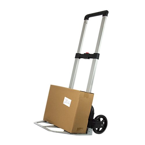 150KG Portable Cart Folding Dolly Push Truck Hand Collapsible Luggage Trolley