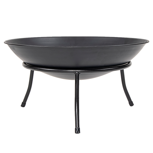 Iron Fire Bowl Traditional Log Fire Pit Outdoor Heating Camp Site Barbecue
