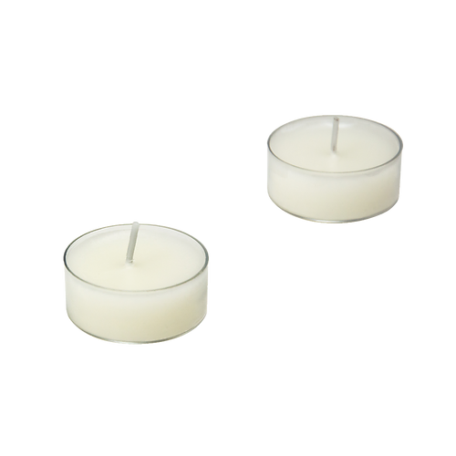 Bulk Buy Unscented SOY WAX Tealights, Soy Wax Tealight Candles - (100pc per set)