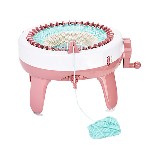 DIY Knitting Machine Smart Weaving Knit Rotating Kids Toy Scarf Sock Hat Gift