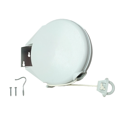 Retractable Clothesline Hang Clothes Line 20 Ft Retracts Automatically