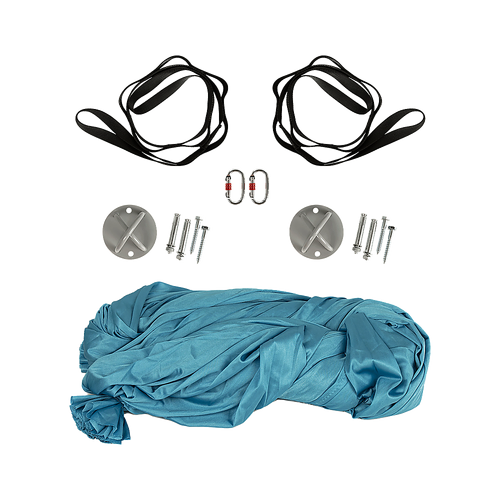 5x2.8m Yoga Pilates Aerial Silk Kit Swing Anti-Gravity Hammock