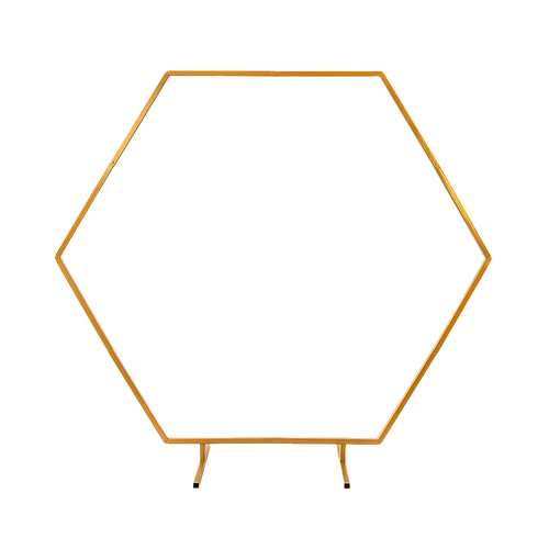 2M Wedding Hex Arch Backdrop Flower Display Stand Frame Background