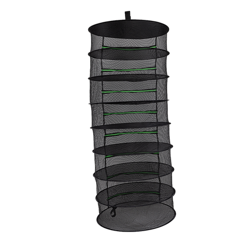 Herb Drying Rack Net 8 Layer Dryer Mesh Hanging Dryer Rack Zipper Dry Rack