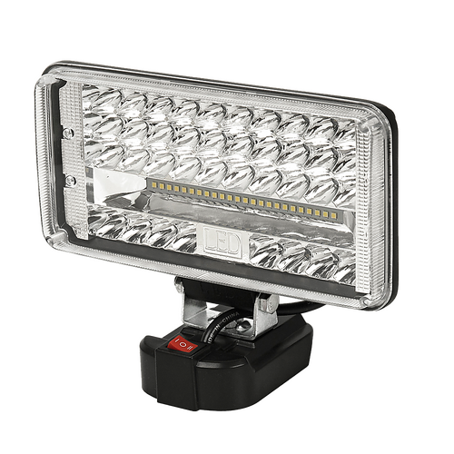 7" 18V Li-ion LED Work Light Torch Workshop Flashlights Camping for Makita Battery