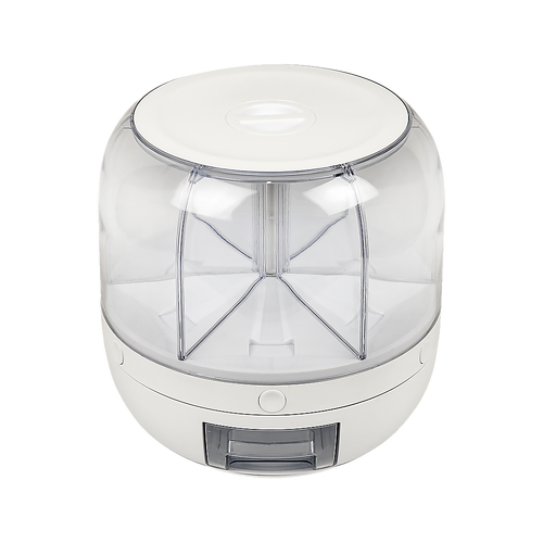 Rice Storage Cereal Dispenser Grain Container Rotating Dry Food Box
