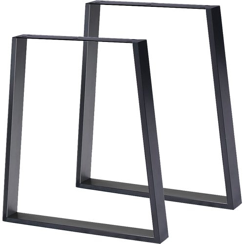 Trapezium Shaped Table Bench Desk Legs Retro Industrial Design Fully Welded