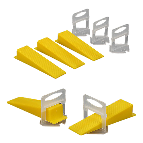 1000x Tile Leveling System Clips Levelling Spacer Tiling Tool Floor Wall