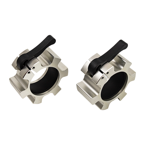 Aluminium Olympic Lock Collars Pair Barbell Clamps Clips Quick